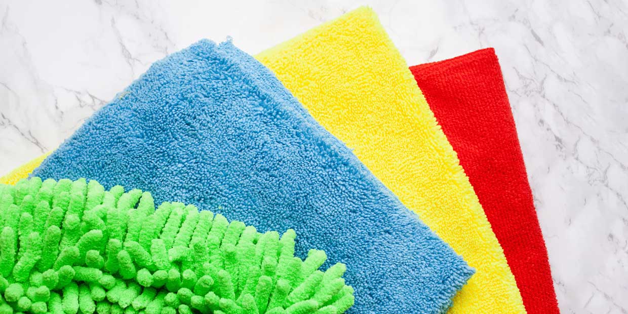 مقایسه دستمال‌های میکروفایبر